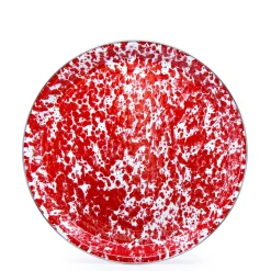Medium Tray in in Red Swirl