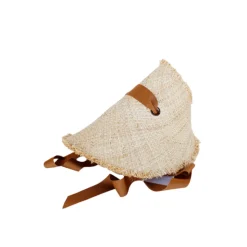 Megaphone Hat in Natural/Nutmeg