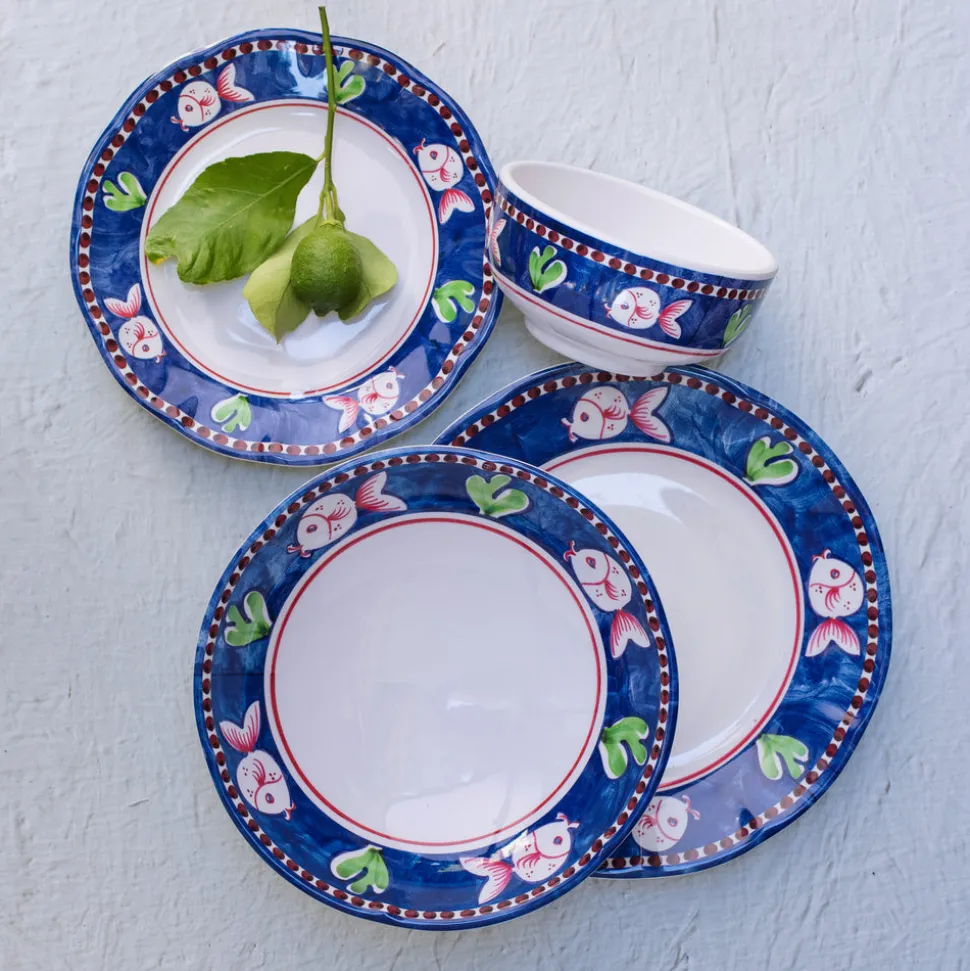 Melamine Campagna Four-Piece Place Setting