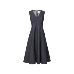 Melissa Dress in Stretch Denim