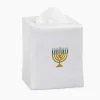 Menorah Tissue Box Cover