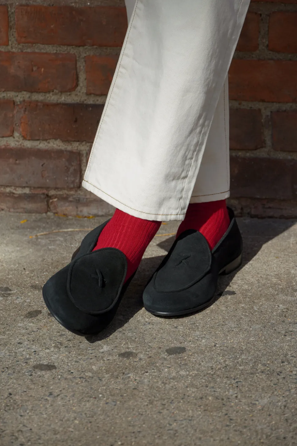 Men's Black Suede Milano Loafer