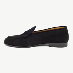 Men's Black Suede Milano Loafer