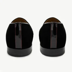Men's Black Velvet Milano Loafer