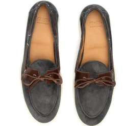 Men's Blue Suede Barca Yacht Loafer