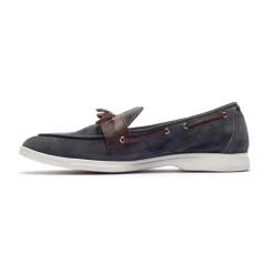 Men's Blue Suede Barca Yacht Loafer