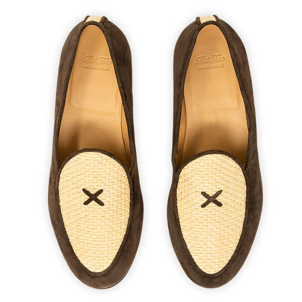 Men's Brown Raffia Milano Loafer