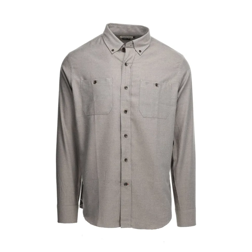Men's Brushed Cotton Twill Shirt