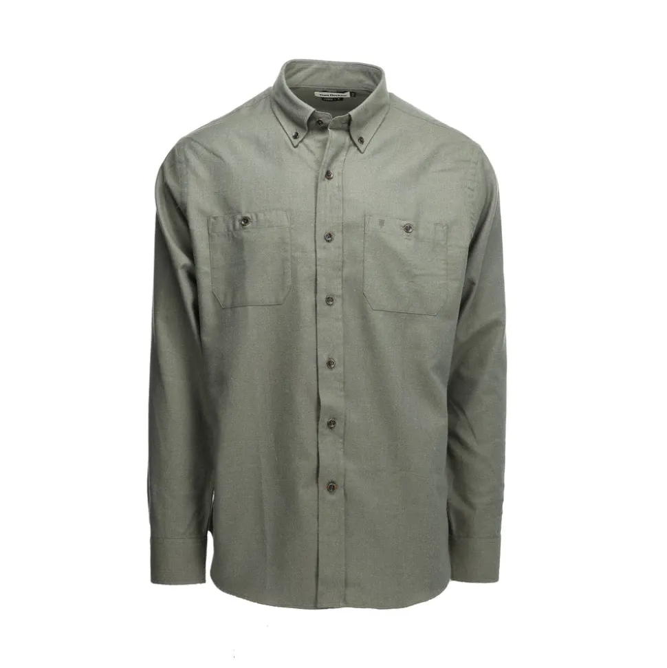 Men's Brushed Cotton Twill Shirt