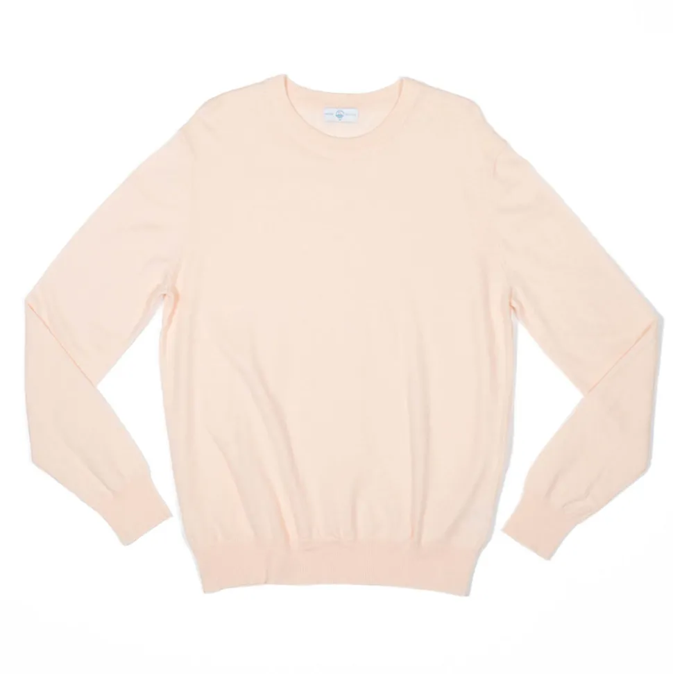 Men's Christopher Crewneck in Pink Sand