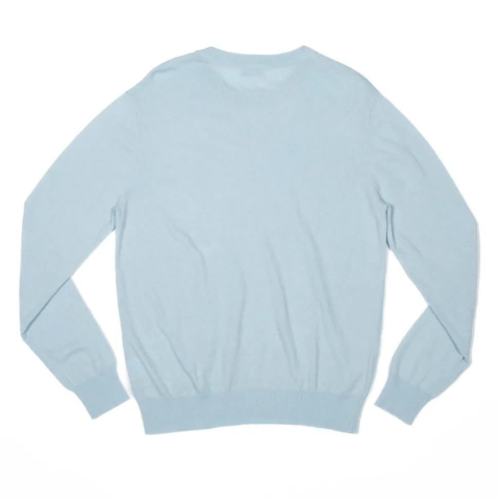 Men's Christopher Crewneck in Bailey's Bay Blue