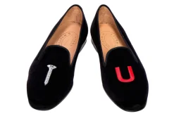 Men’s College Slipper in Black