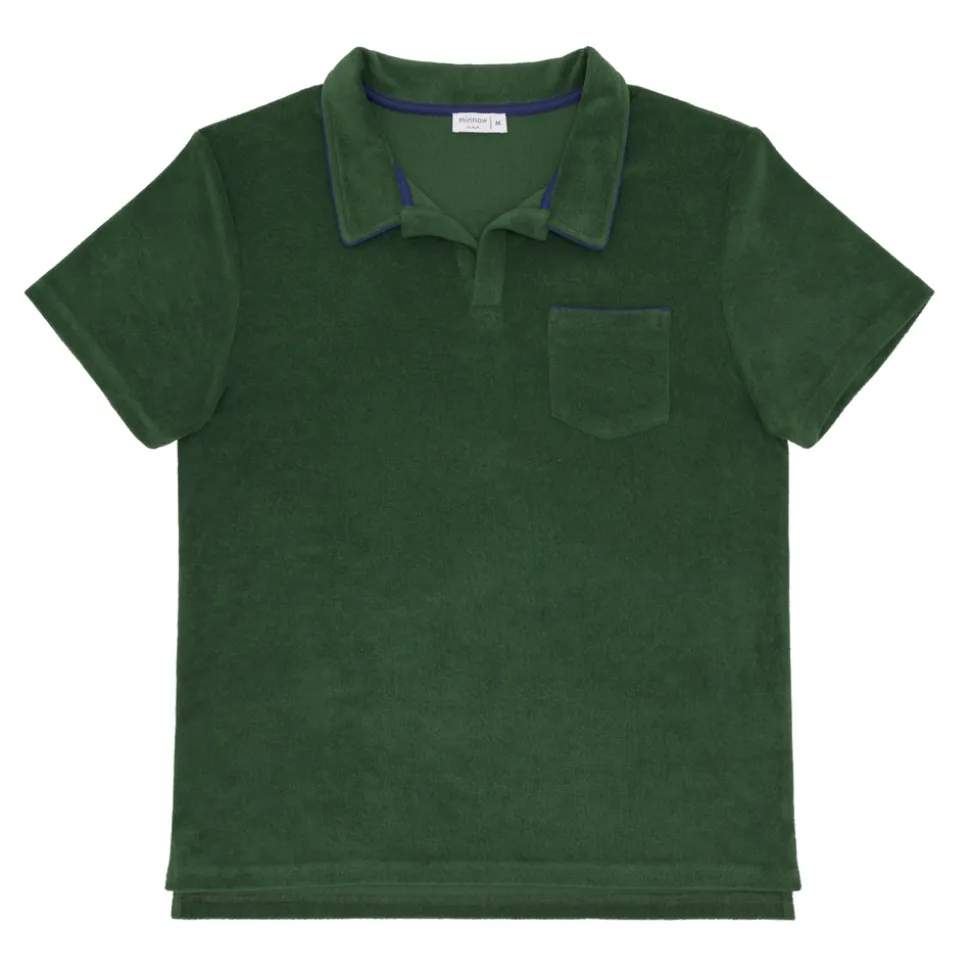 Mens Evergreen French Terry Polo