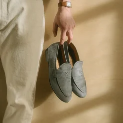 Men's Grigio Suede Centesimo