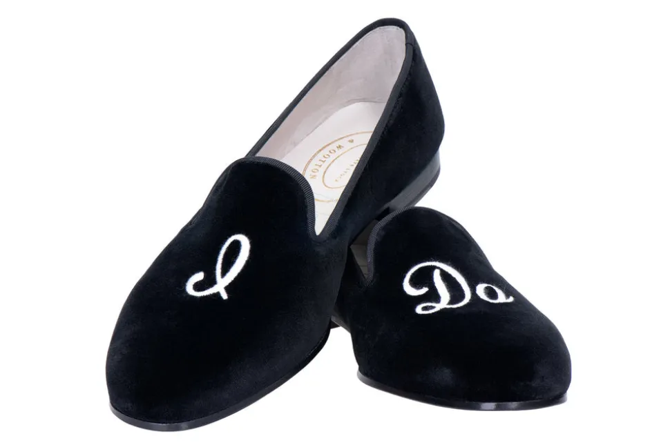 Men's I Do Black Private Stock Slipper