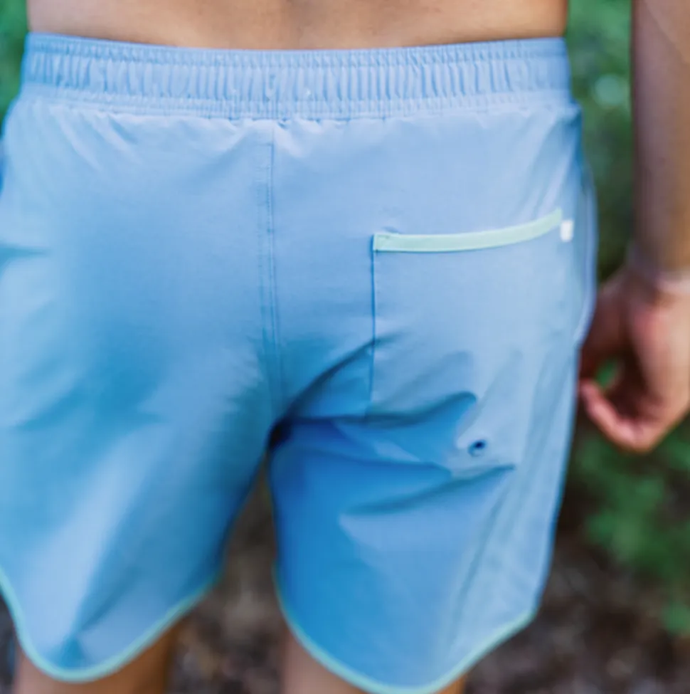 Men’s Lagoon Blue Boardie