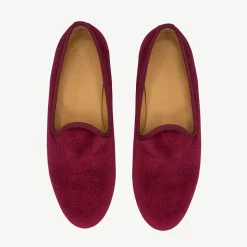 Men's Merlot Velvet Slipper II