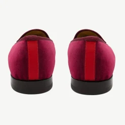 Men's Merlot Velvet Slipper II