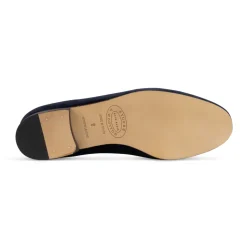 Men’s Nantucket Navy Velvet Slipper