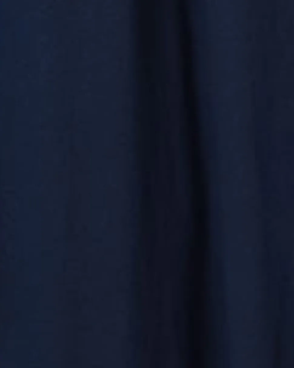 Men’s Navy Pima Cotton Robe