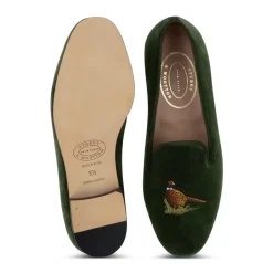 Men’s Pheasants Forest Velvet Slipper