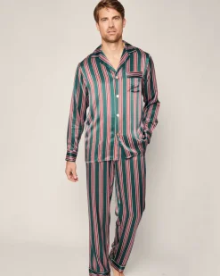 Men’s Silk Pajama Lancaster Stripe in Lancaster Stripe