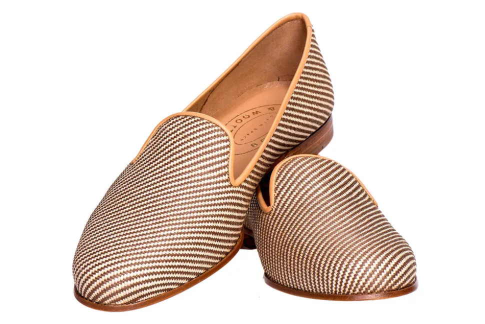 Men's Straw Raffia Slipper