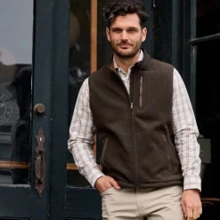 Men’s Warren Polywool Fleece Vest