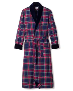 Men’s Windsor Tartan Velvet Robe
