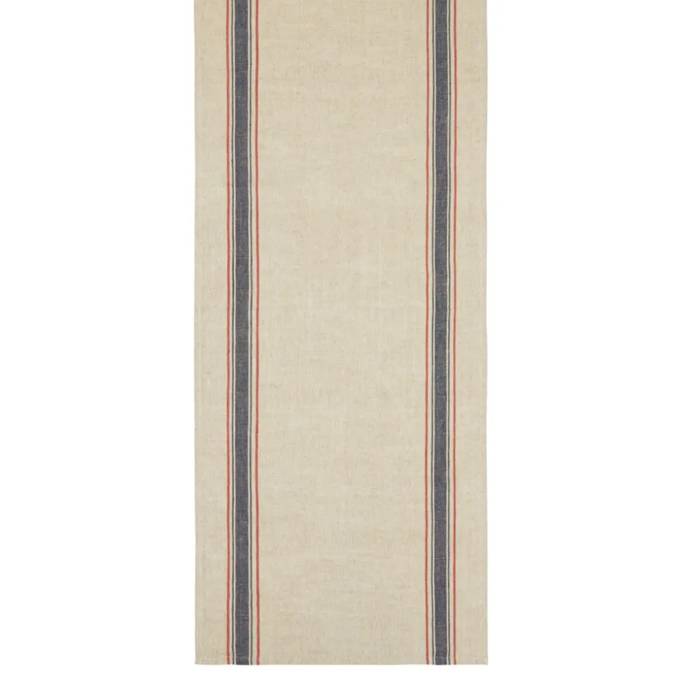 Menton 20x72 Runner in Natural & Denim