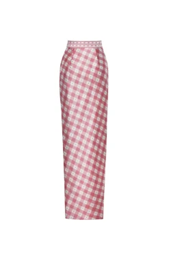 Merritt Rose Wrap Maxi Skirt