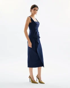 Mia Dress in Midnight