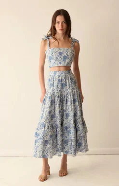 Mia Top in Blue