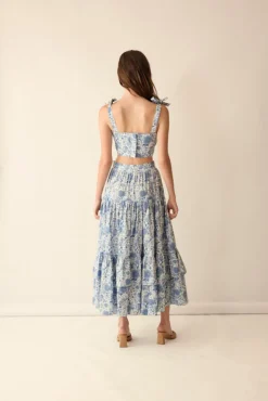 Mia Top in Blue