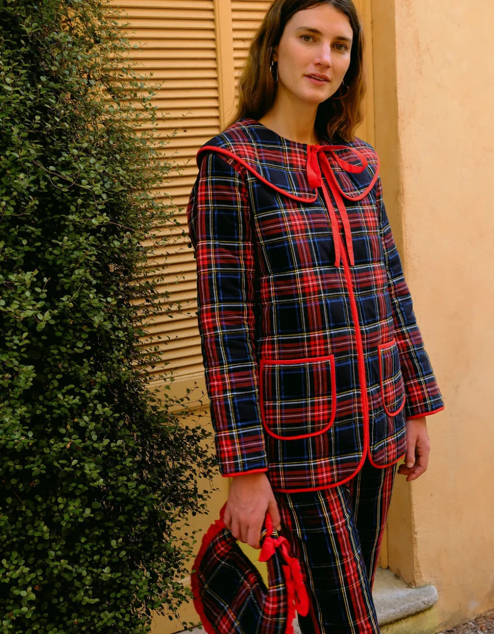 Midnight Tartan Simone Jacket