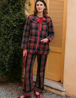 Midnight Tartan Simone Jacket