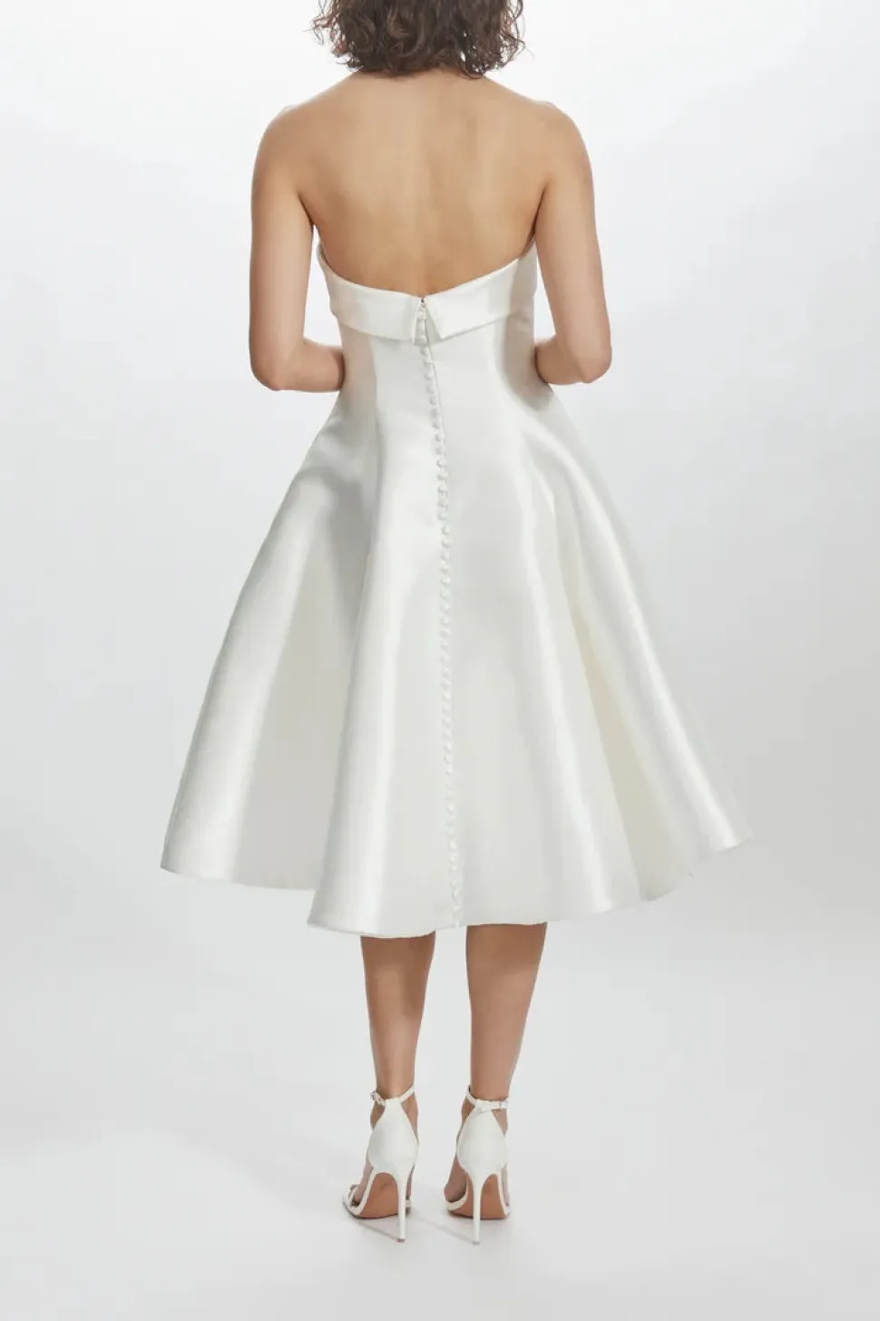 Mikado Strapless Dress