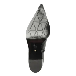 Mikki Block Leather Boot in Black