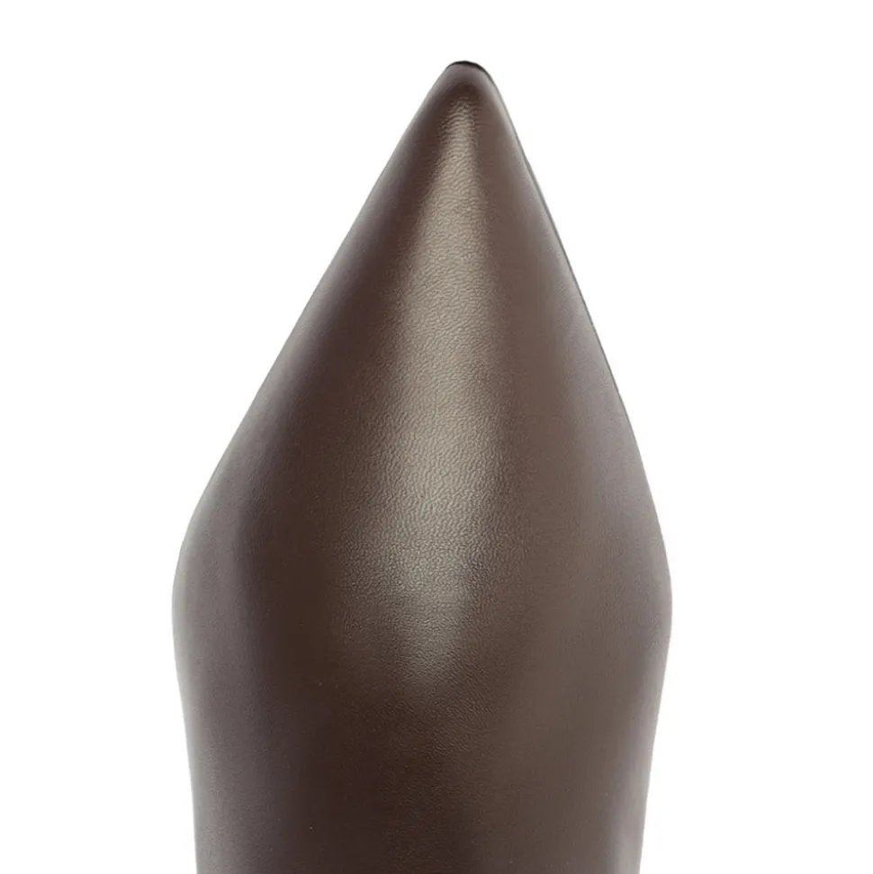 Mikki Bootie in Dark Chocolate