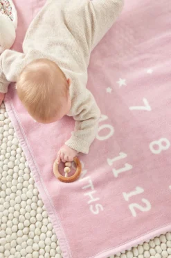 Milestone Mini Blush Blanket