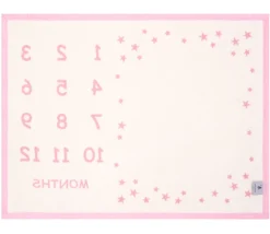 Milestone Mini Blush Blanket