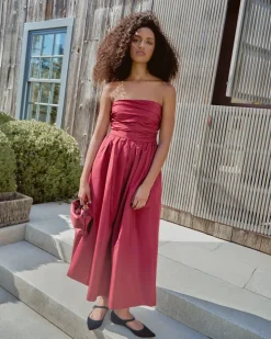 Mina Dress in Smoked Paprika