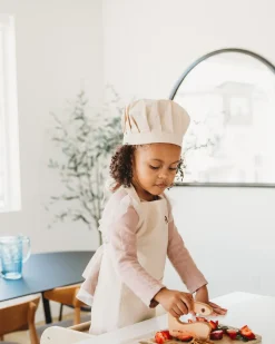 Mini Chef Apron & Hat Set