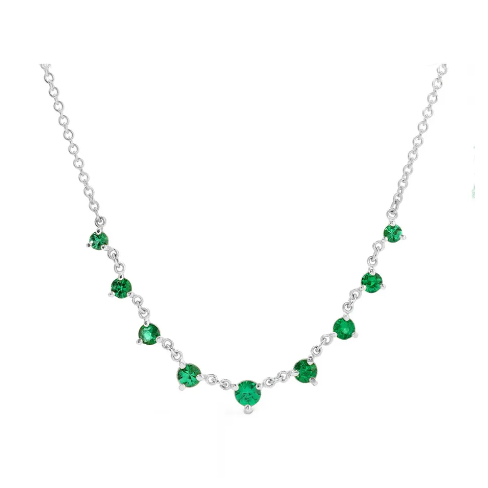 Mini Emerald Starstruck Necklace