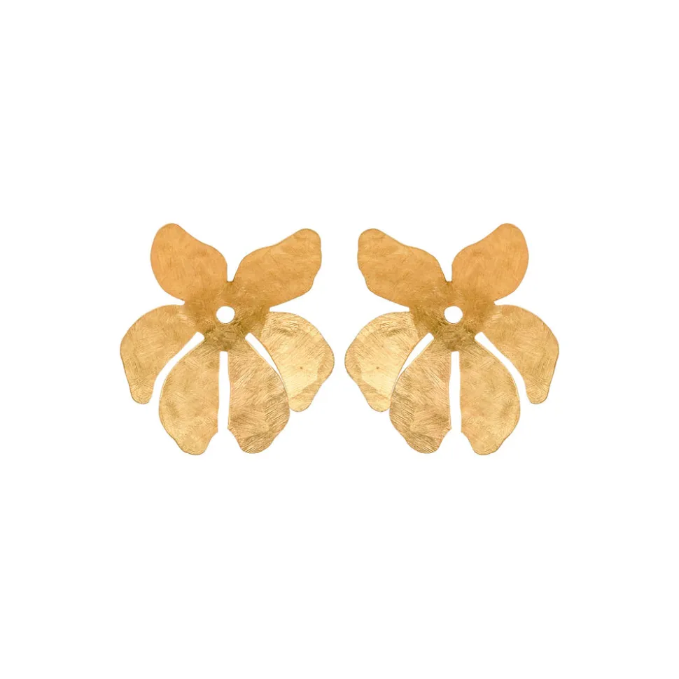 Mini Gold Tahiti Earrings
