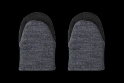 Mini Oven Mitts 8" in Noir, Set of 2