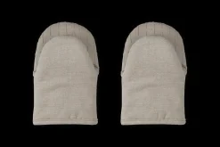 Mini Oven Mitts 8" in Sable, Set of 2