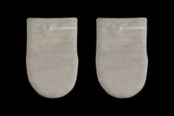 Mini Oven Mitts 8" in Sable, Set of 2
