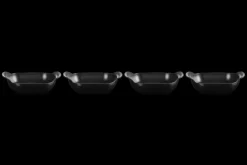 Mini Rectangular Baker 1/3 QT in Matte Black, Set of 4
