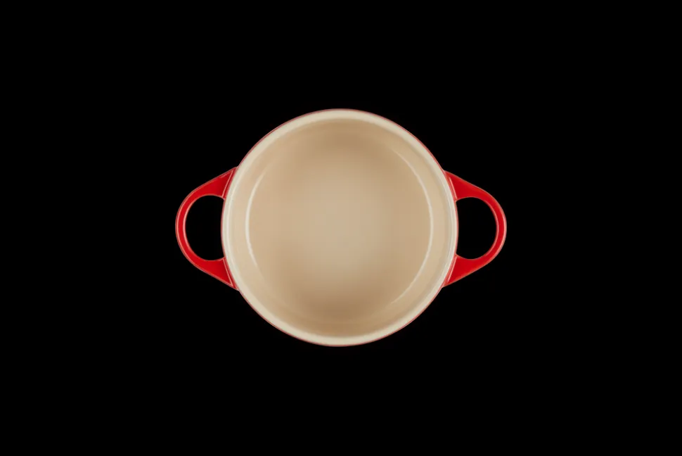 Mini Round Cocotte in Cerise